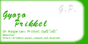 gyozo prikkel business card